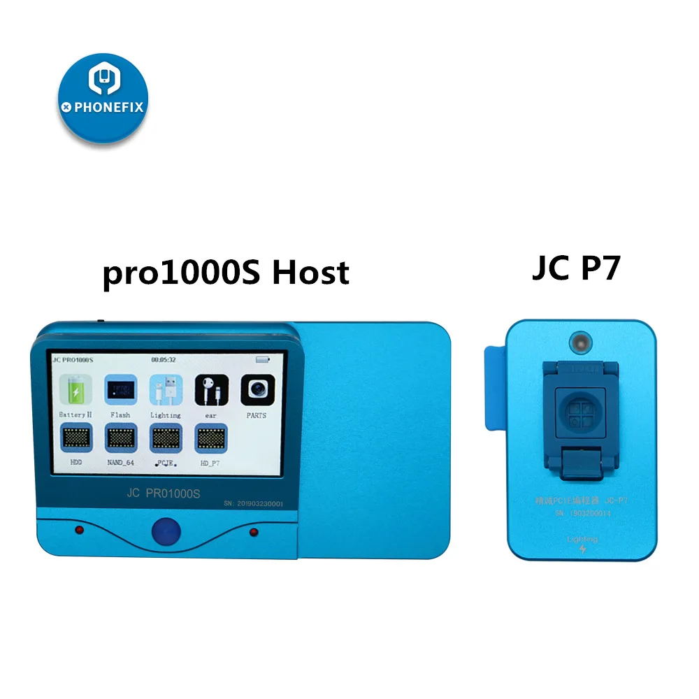 JC P7 and Pro1000S JC Pro1000S JC P7 PCIE NAND программатор 32/64 бит HDD Read Write Repair Tool для iPhone 7 7 P 6 6S 6P 6SP 5 4 все iPad Unlock - Цвет: JC P7 and Pro1000S