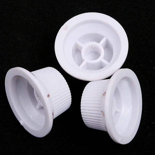 

One Set of 2T1V Guitar Guitarra Volume Tone Speed Plastic Control Knobs White for ST Style Guitar Accessories Parts