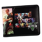 Новое поступление, мужской кошелек из искусственной кожи с V-образным вырезом и карманом для монет