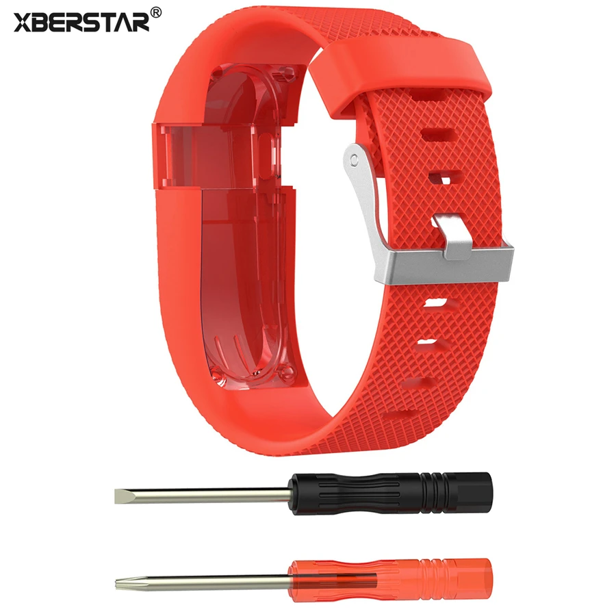 XBERSTAR ремешок для наручных часов Fitbit Charge HR Ремешки беспроводной трекер активности