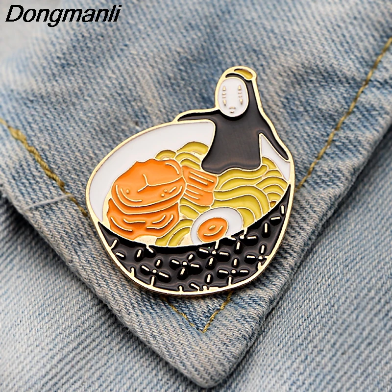 P3844 Dongmanli милые металлические эмалированные броши и коллекция булавок Нагрудный значок для рюкзака воротник ювелирные изделия