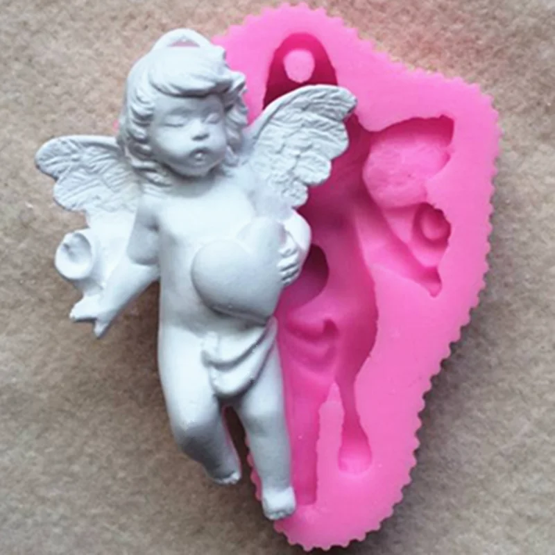 Силиконовая форма Angel boy для рукоделия ручная работа мыло силиконовая форма|molde