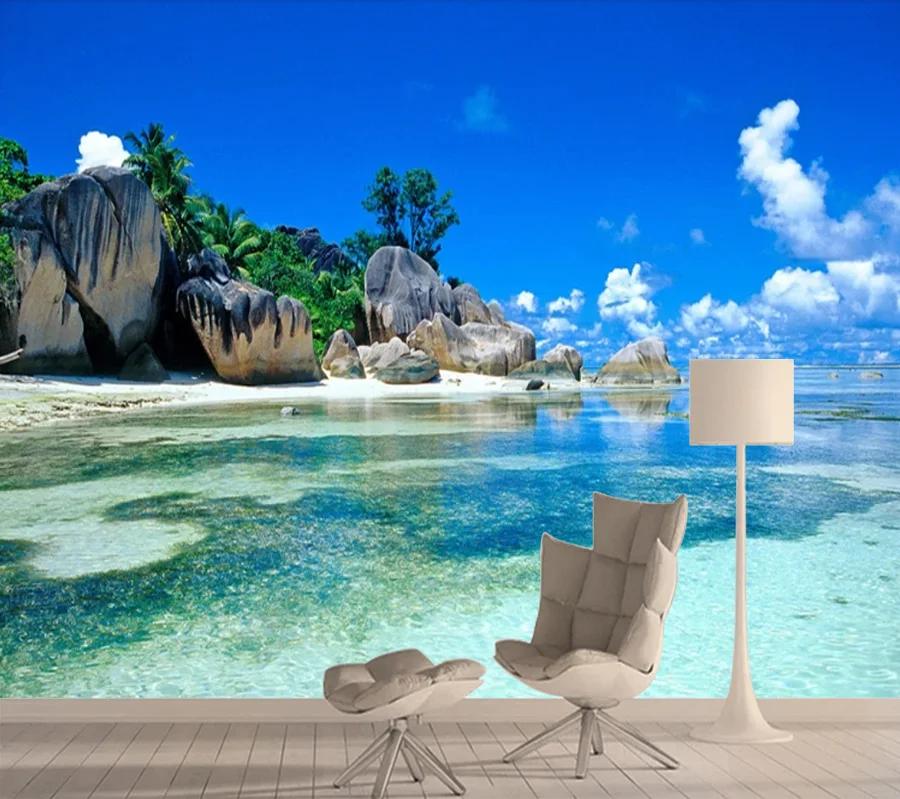 

Top 8d Photo Wallpaper 3d Seaview Murals Wallpapers for Living Room Bedroom Wall Papers Home Decor Paper 3d Mural Walls Rolls