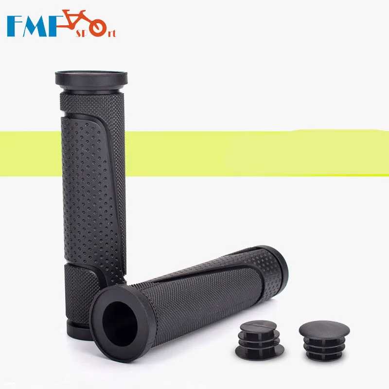 Bicycle grips rubber mtb road bike 22.2mm damping bicycle handlebar set chwyty rowerowe kisiklet part | Спорт и развлечения