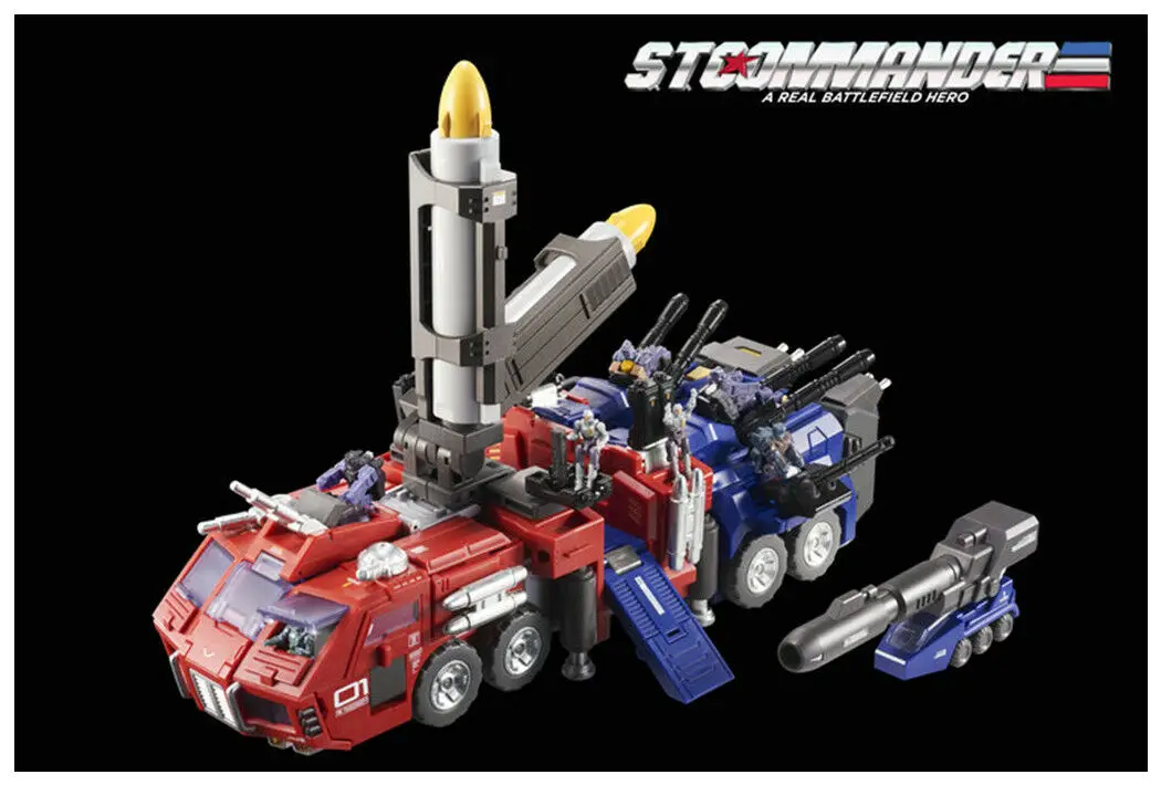 TFC Toys STC 01A Supreme Techtial Commander OP Оригинальная версия экшн фигурки трансформеры|Игровые