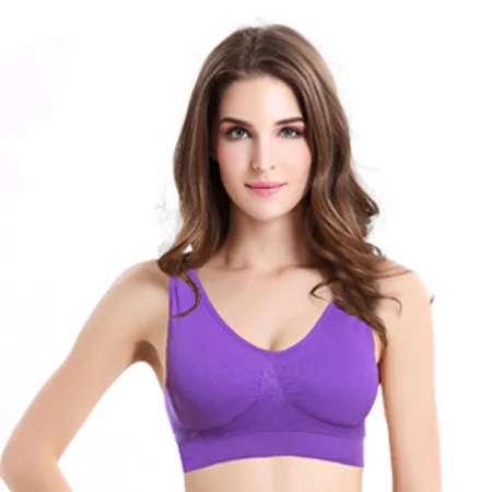 Хлопок Hallow Йога бюстгальтер Топы корректирующие пикантные Для женщин