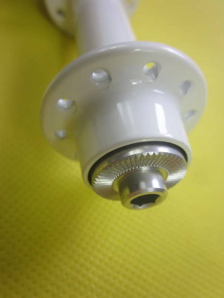 24H Powerway R13 супер легкий вес PHB втулка для дорожного велосипеда 76 г белый