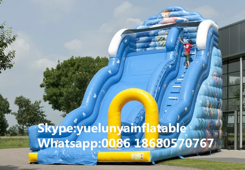 

(China Guangzhou) manufacturers selling inflatable slides,Inflatable slide combination Large ocean slide KY-705