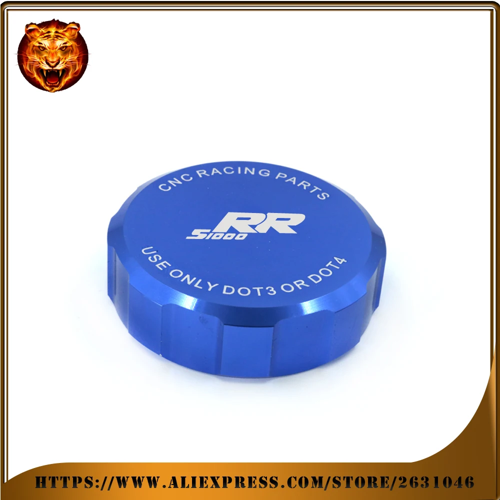 Front Brake Master Cylinder Fluid Reservoir Cover Cap For BMW S1000RR 1000RR Motorcycle Accessories Logo Free Shipping Blue 2017 |