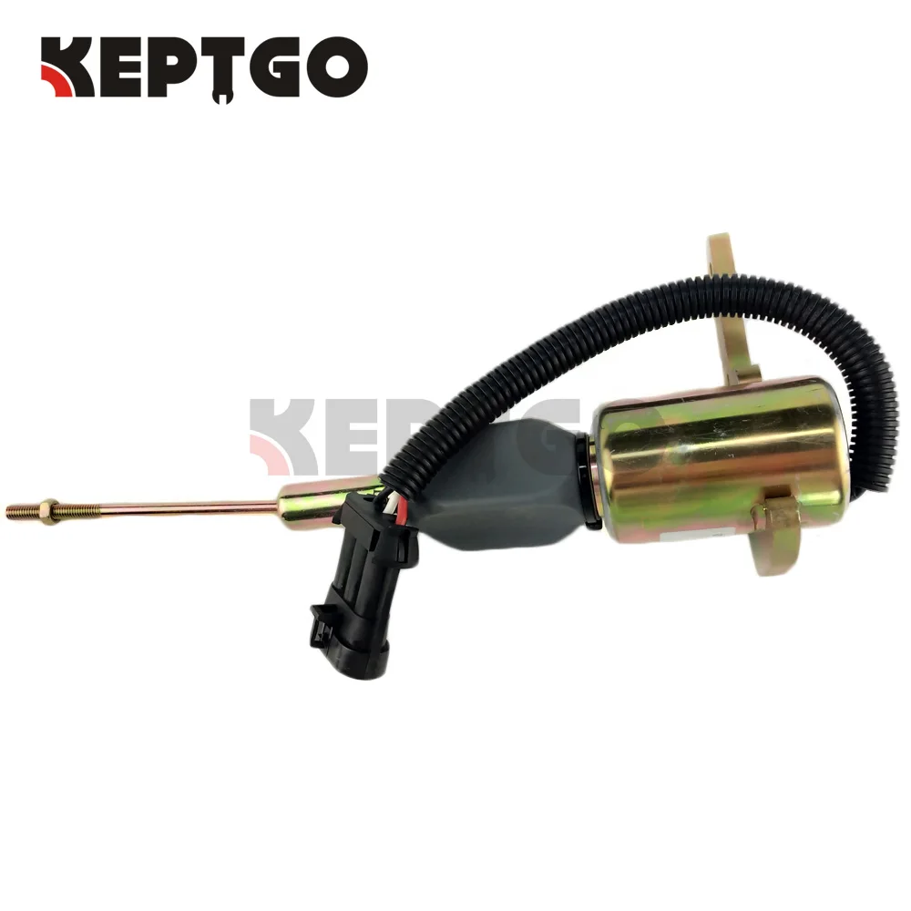 Новый соленоид топлива 1823724C91 SA 4338 12V для Navistar Perkins|Детали генератора и аксессуары|