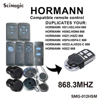1pcs hormann hsm2 hsm4 868 mhz garage door remote control marantec d302 d304 868 mhz remotes controller duplicator 868 3mhz