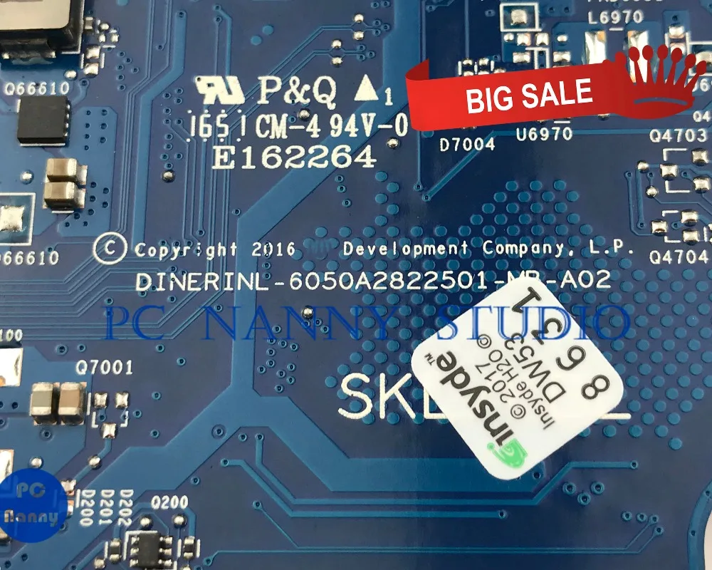 PC Няня для hp 14-AM Материнская плата ноутбука 909172-001 аккумулятор большой емкости