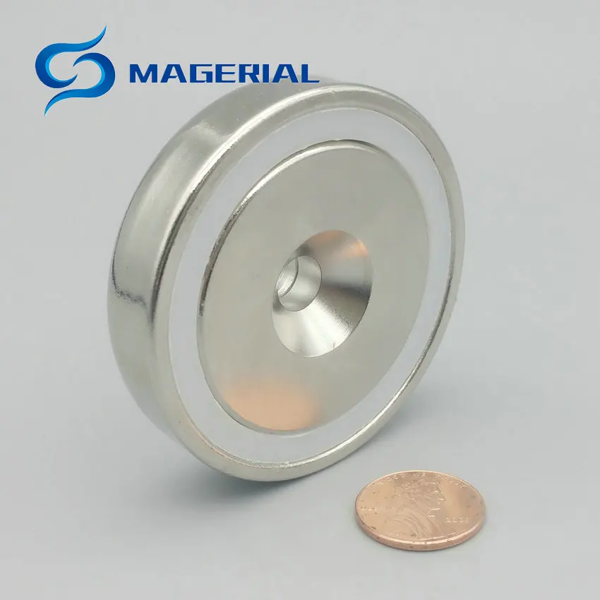 Мощный Неодимовый магнит с потайным отверстием диаметр 16 75 мм|pot magnet|mounting magnetmagnet