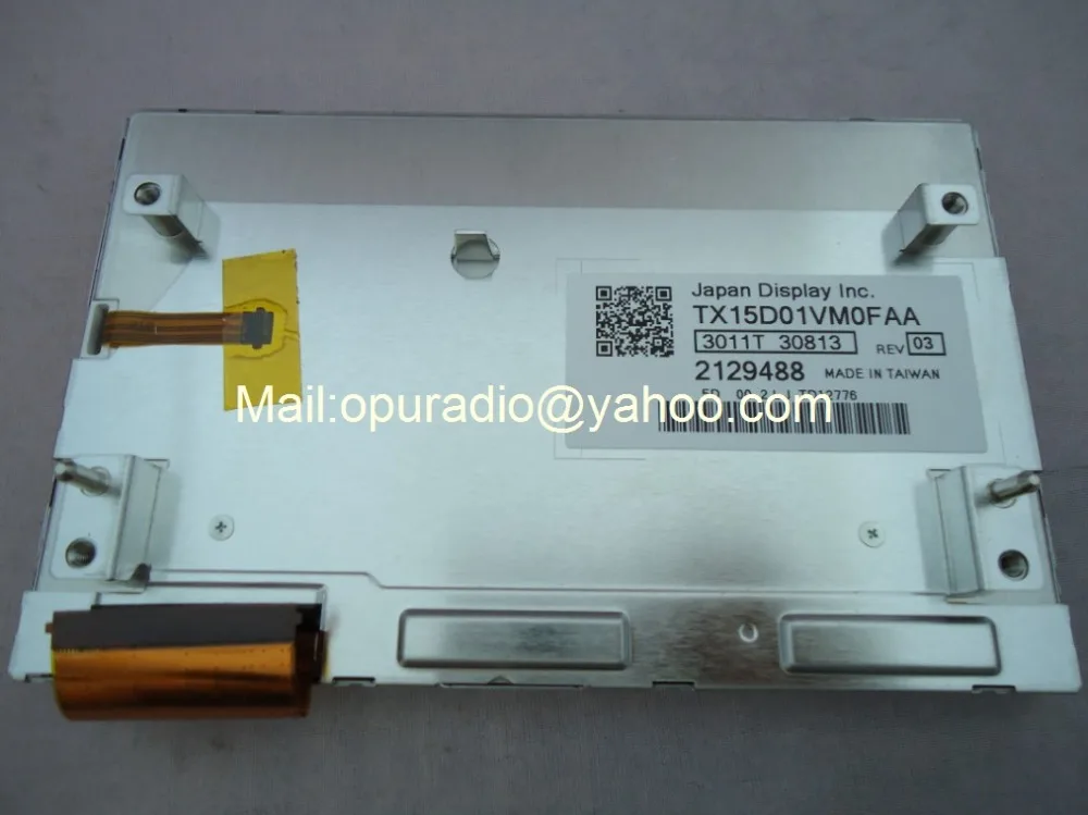 Оригинальный японский дисплей inc. TX15D01VM0FAA экран ЖК модуль 2129488 для mercedes Benz C серии