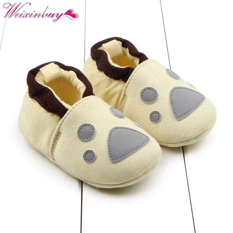 

New Born Baby Flock Warm Shoes Girl Boy Anti-slip Skid-proof Shoes Soft Cotton Toddler Infant First Walkers cute