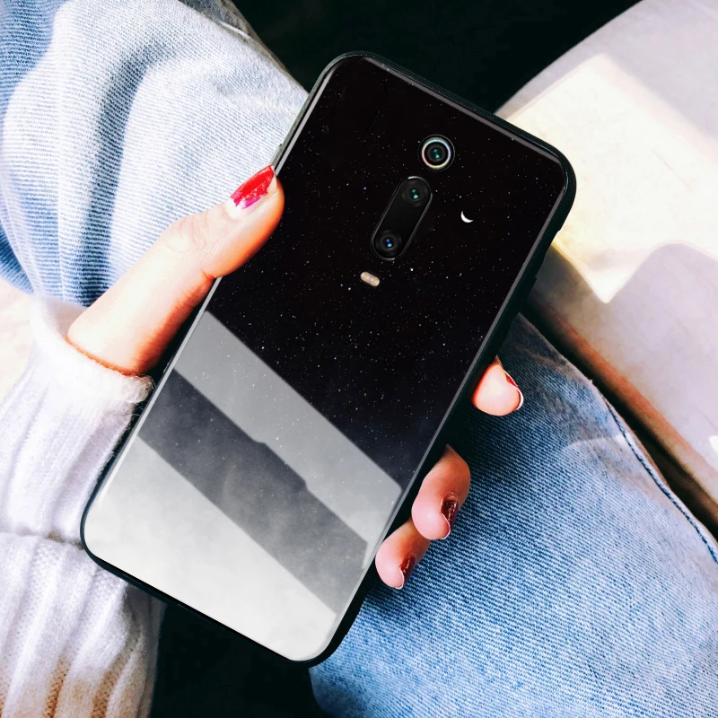 Чехол из закаленного стекла GFAITH для Xiaomi mi 9T 8 5 6 Pro Lite Red mi Note 7 Red mi 7, чехол Ins style Cold чехол s