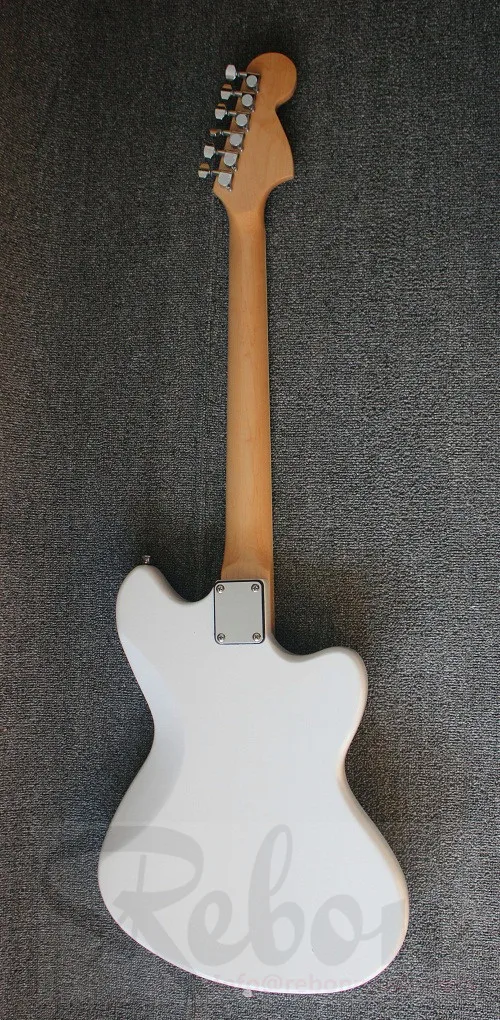 Вэйфан Кайт Rebon 6 строка HH пикап левая рука электрогитара в белом цвете|guitar dots|hand and