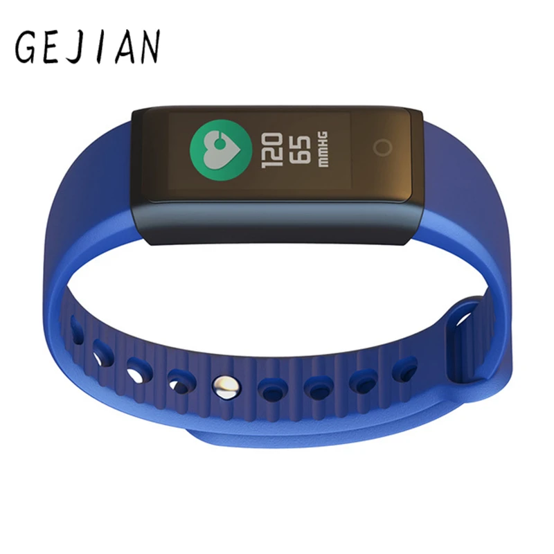 GEJIAN X6S Цвет ЖК дисплей Экран спортивные Смарт Браслет часы крови Давление сна