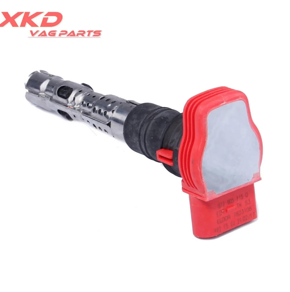 Фото Катушка зажигания для AUDI A4 S4 A6 S6 A8 Allroad Quattro VW TOUAREG 077905115E 077905115F 077905115M 077905115Q №4