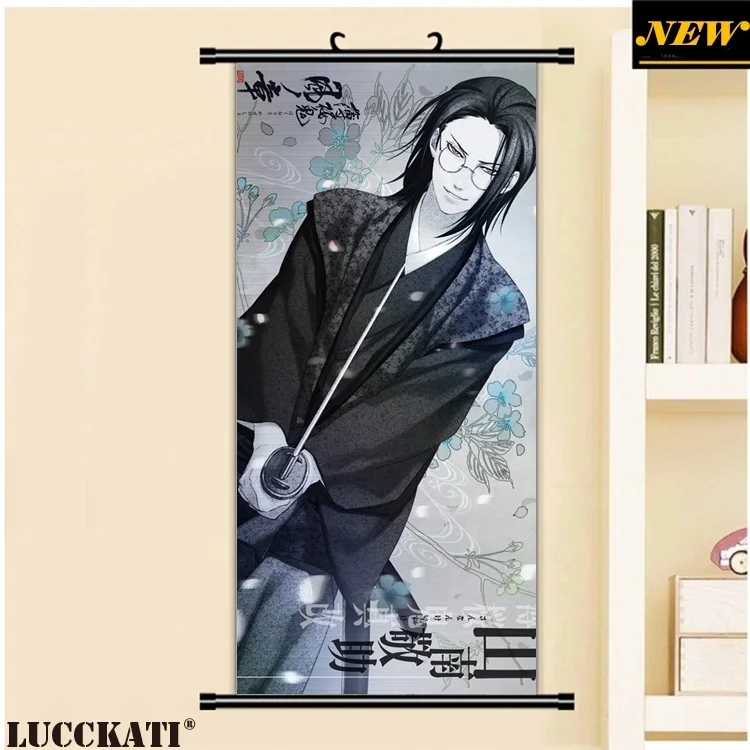 45X95 см хакуоки Shinsengumi Китан демон мимолетного цветения мультфильм аниме