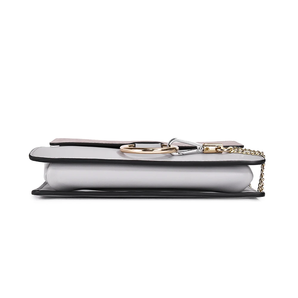 Роскошная Брендовая женская откидная сумка из натуральной кожи, женская сумка на плечо из натуральной кожи, женская модная сумка на плечо, Золотая сумка на цепочке