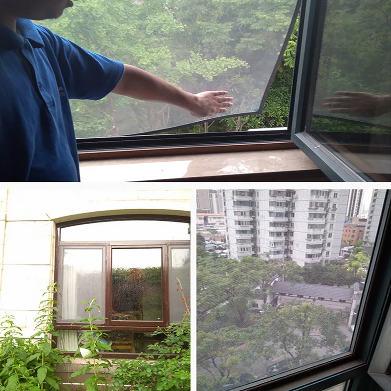 2/4/6 шт. Москитная сетка от насекомых мух для занавесок насекомые москитная окно