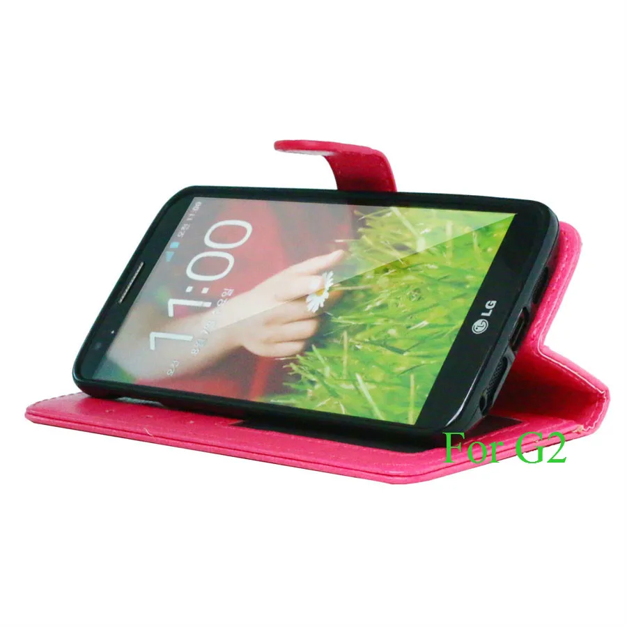 Роскошный кошелек для LG G2 G3 G4 Stylus L70 Optimus L90 Nexus 5 чехол для телефона флип-чехол из искусственной кожи с подставкой Держатель для карт