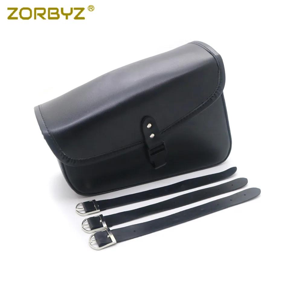 ZORBYZ новые черные левые Сумки из искусственной кожи седельные сумки Боковая Сумка