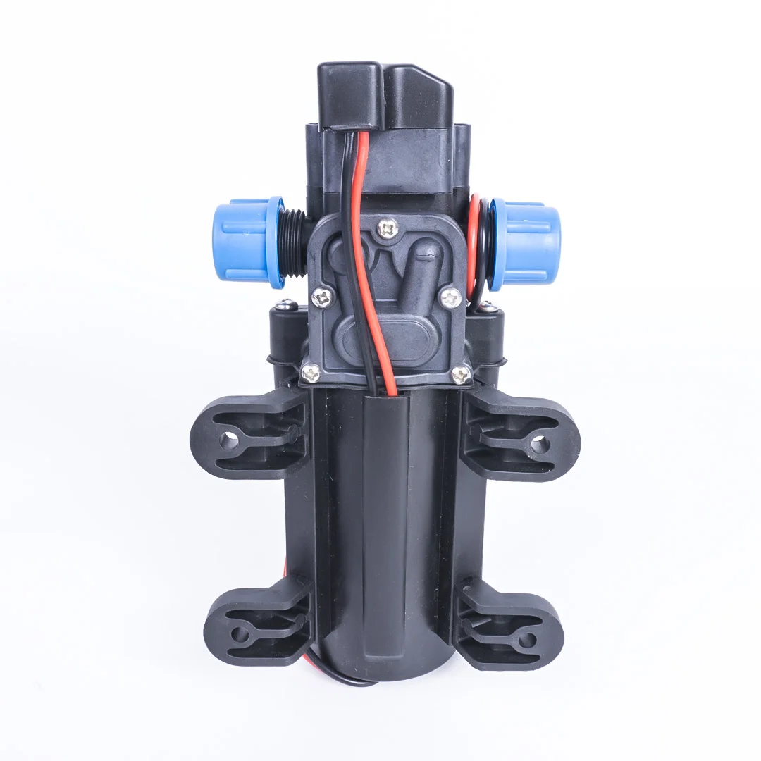 DC 24 V 60 W 130PSI 5L/Min водяной мембранный самовсасывающий насос высокого давления сельскохозяйственный Электрический водяной насос Автомойка спрей