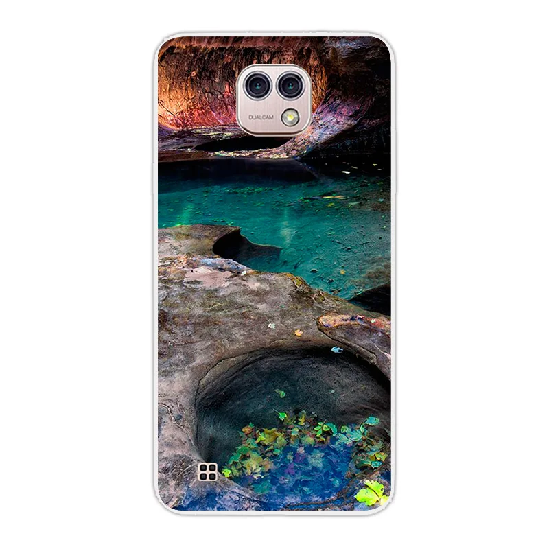 5.2&quot For LG X cam Phone Case Luxury Butterfly Fundas for Cam K580 K580DS Coque Soft Silicone Lg x Cases Back Covers | Мобильные