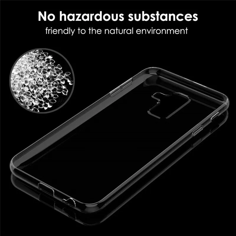 Мягкий чехол для Samsung Galaxy J4 чехол-накладка из ТПУ и силикона телефона 2018 J 4 J400F J400 с