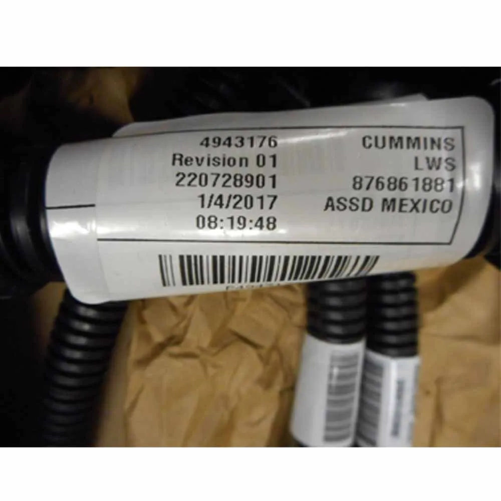 4943176 грузовик экскаватор двигатель 6L ISLE QSL9 ECM жгут проводов для Cummins|Двигатель