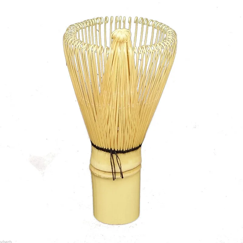 Bamboo Whisk Японский бамбук Матча зеленый чай венчик для пудры матча бамбуковый венчик бамбуковый Chasen Полезная щетка Инструменты Чай аксессуары ручной работы - Цвет: Bamboo Whisk