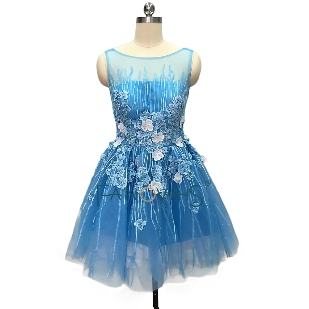 Настоящая фотография желтые коктейльные платья короткое платье для выпускного