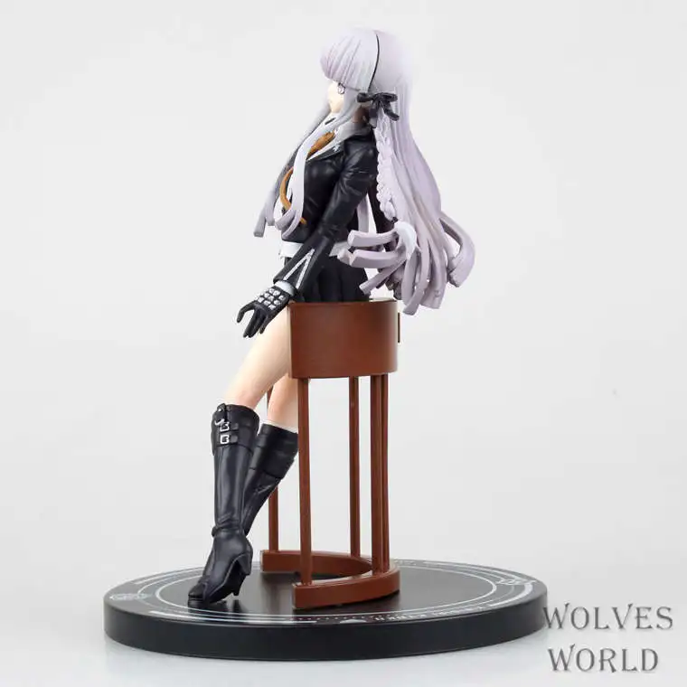 Huong Аниме Фигурка 23 см Danganronpa Kirigiri Kyoko Сексуальная ПВХ фигурка Коллекционная