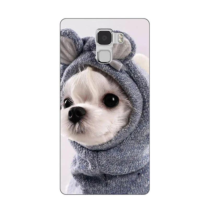 Cute Fashion Flower Case For Huawei Honor 7 5.2&quot Premium Cases Pattern Printed Phone Cover Fundas Matte Animal Shell | Мобильные
