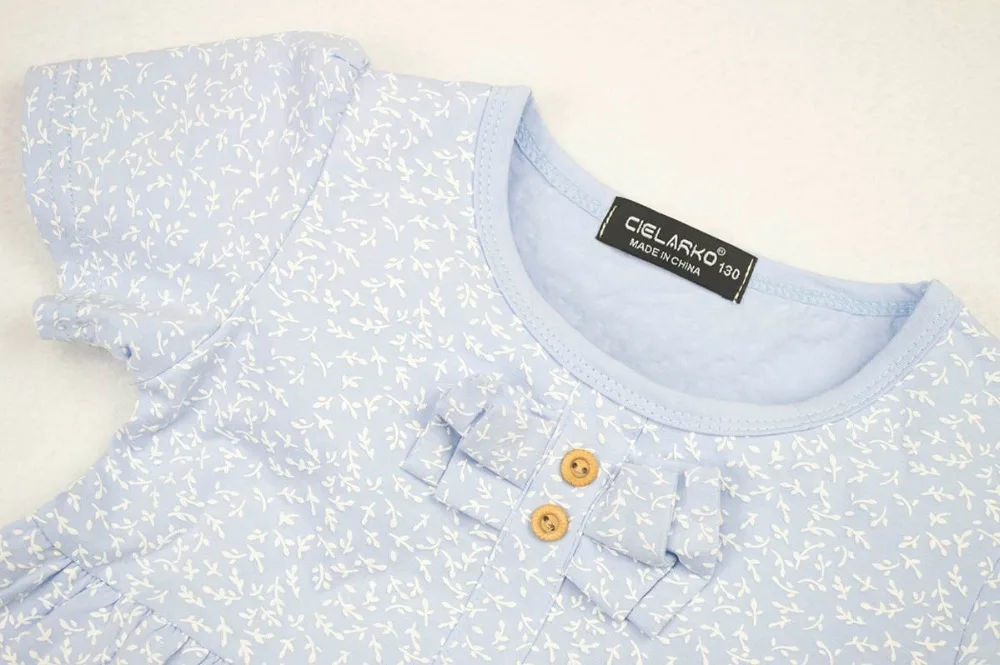 Cielarko/платье для маленьких девочек платья с маленькими цветами повседневная