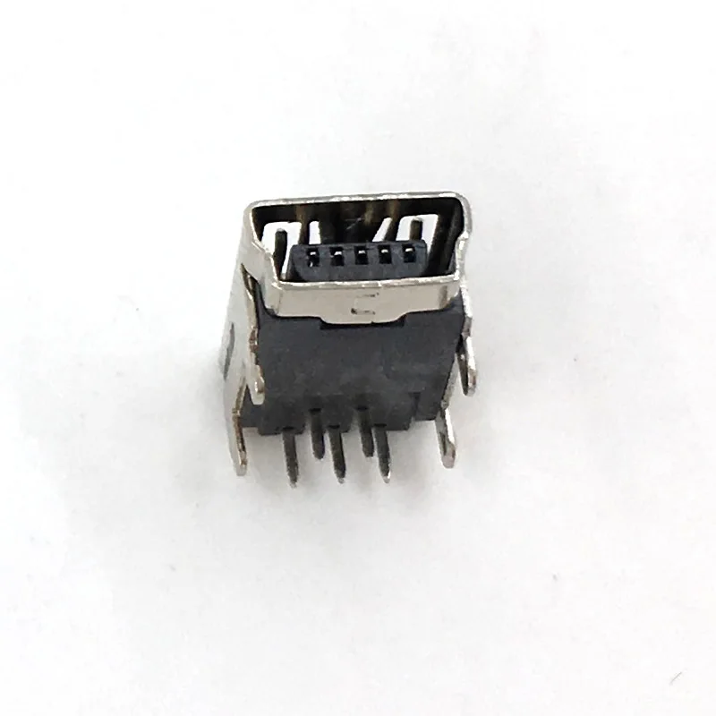 20 шт мини USB 5pin гнездовой разъем 4 ноги 90 градусов Pin для хвоста зарядки мобильного