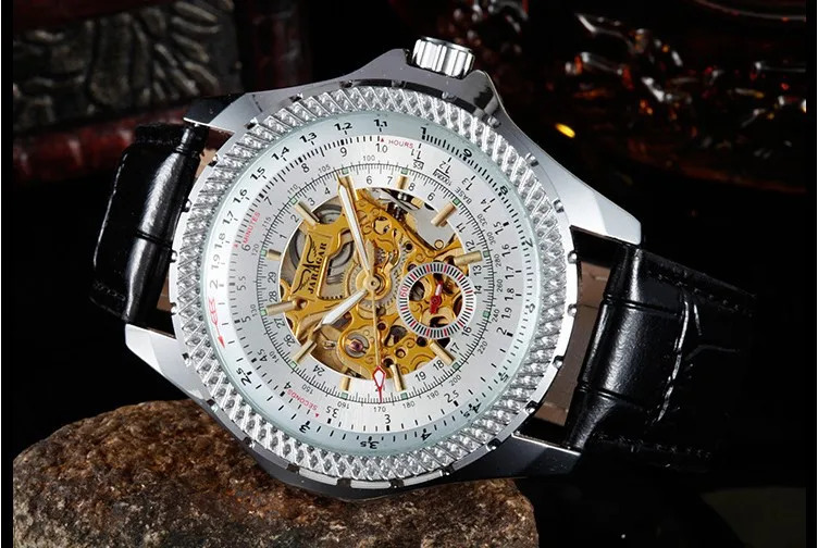 Модные роскошные фирменные дизайнерские деловые модельные часы автоматические