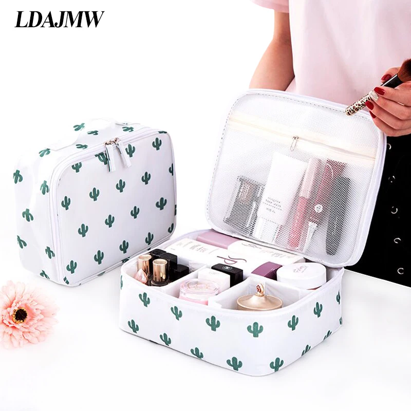 LDAJMW Для женщин и мужчин Водонепроницаемый Оксфорд Макияж сумка косметичка для
