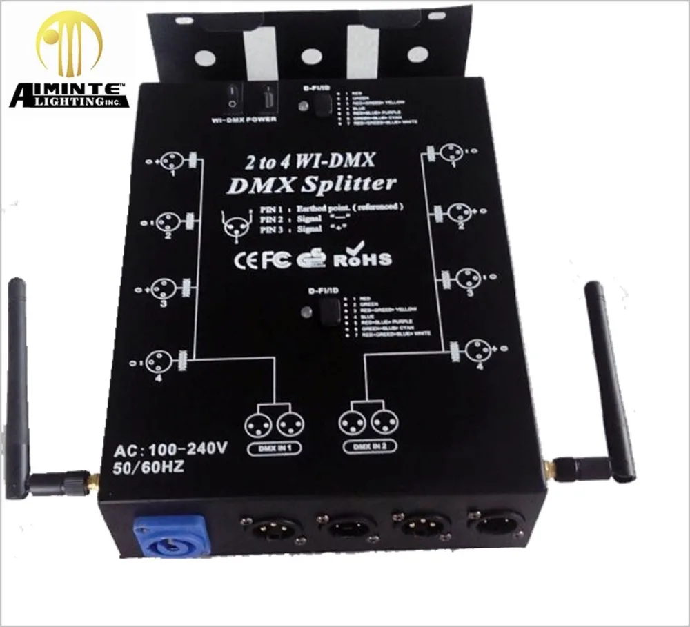 8ch DMX сплиттер профессиональное сценическое освещение Замена DMX512 сигнальный
