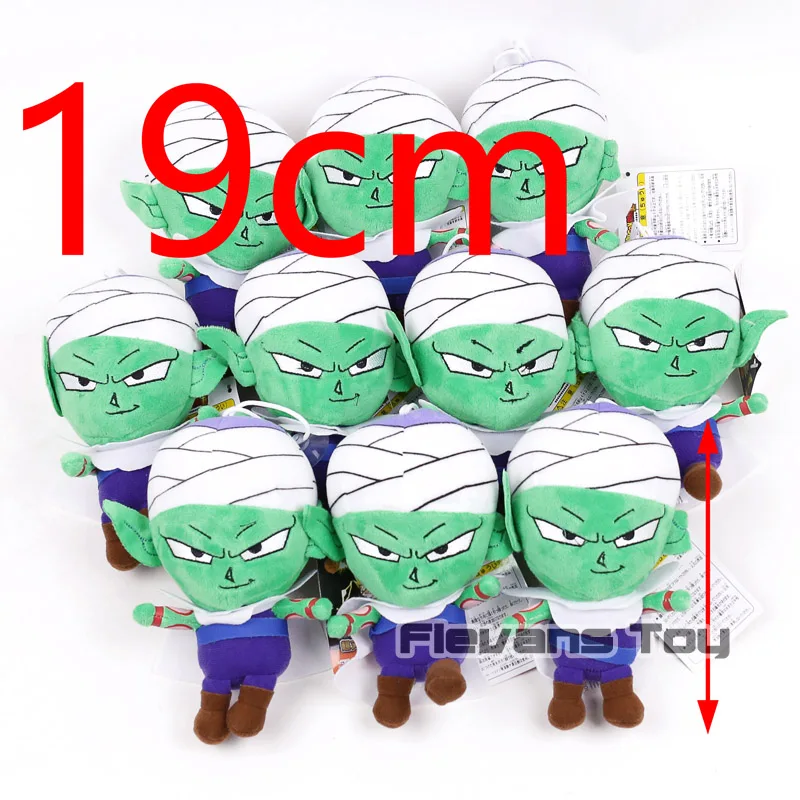 Piccolo Dragon Ball Z сын Goku vegeta пикколо Majin Buu аниме Мультяшные плюшевые игрушки мягкие куклы 10 шт./лот - Цвет: Piccolo