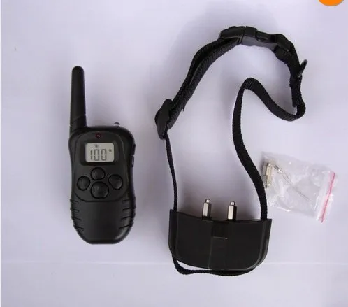 Электрический ошейник для дрессировки собак 998d for1 Dog 10 шт./лот 100LV Shock + Vibra с