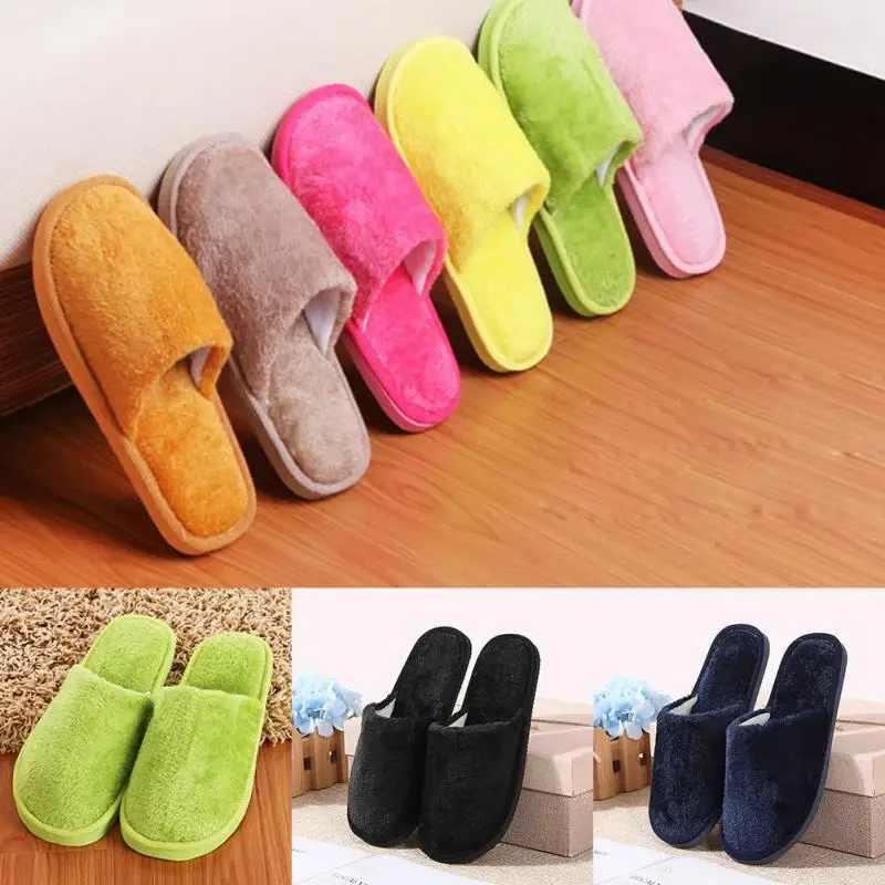 Новые зимние домашние тапочки для мужчин домашняя обувь влюбленных пар мягкие