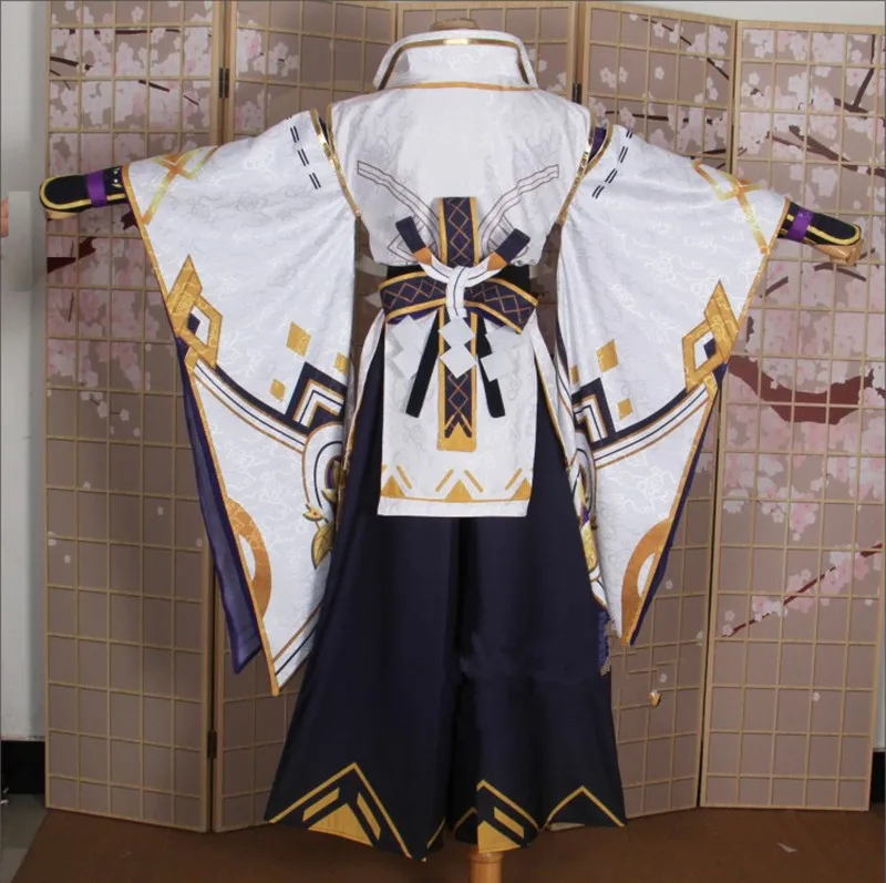 Onmyoji SSR Onikiri Ghost Guiqie Новый кожаный костюм для косплея кимоно в японском стиле
