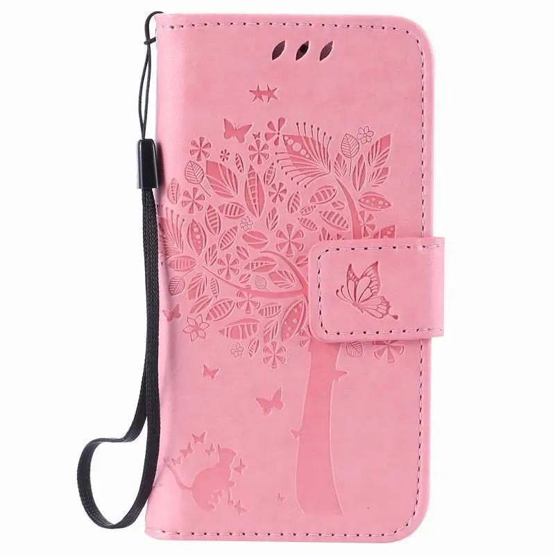 Розовый Для Coque iPhone 4S чехол кожаный бумажник откидная крышка iPhone 4S чехол для телефона для Apple iPhone 4 4S Чехол подставка с отделением для карт - Цвет: Розовый