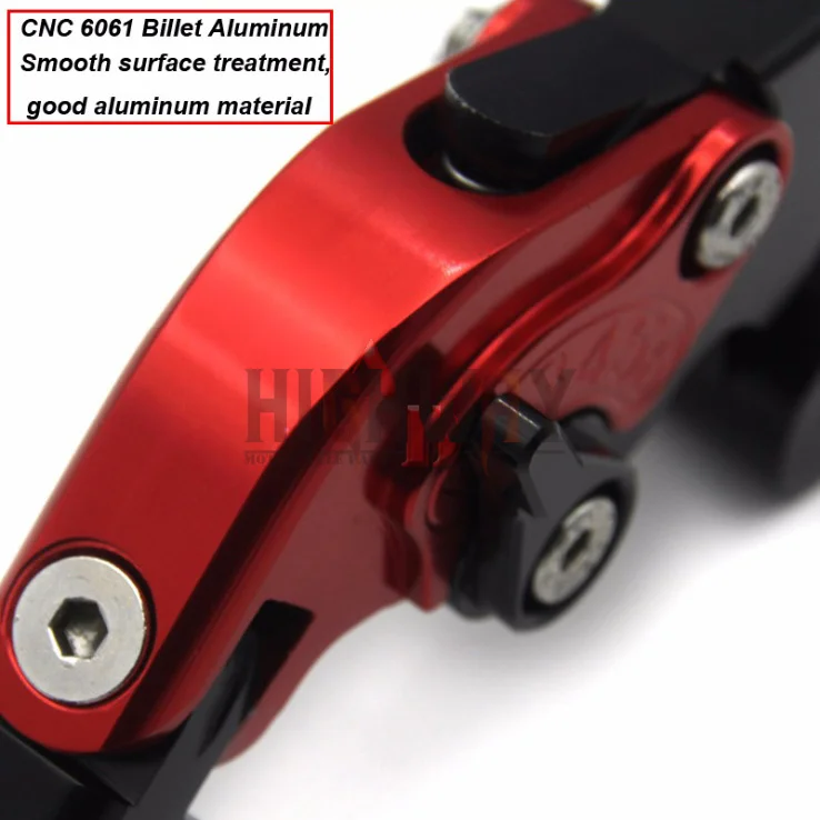 Мотоциклетные складные CNC регулируемые выдвижные тормозные рычаги сцепления для