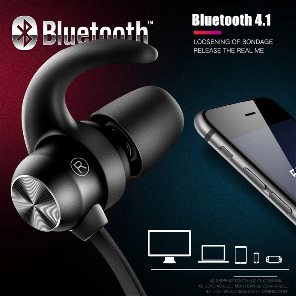 MODOSON Bluetooth наушники X7S беспроводные портативные спортивные стерео микрофон для