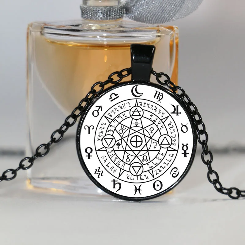 1 шт. Sigil черное волшебное ведро сила трех подвесок чокер массивное серебряное