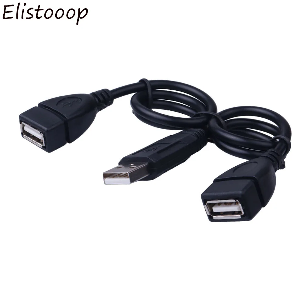 Удлинительный кабель usb хаб с 1 Папа 2 папа на двойной концентратор для передачи